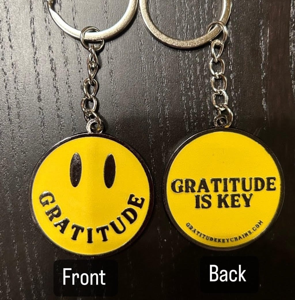 Smiley Yellow Keychain