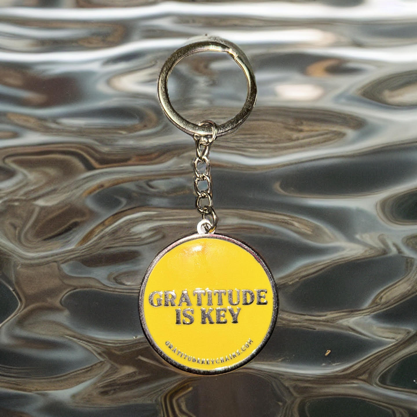 Smiley Yellow Keychain